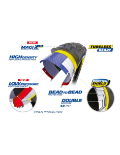 COPERTONE MICHELIN 27.5x2.40 (61-584) DH22 MAGI-X DH TLR 2