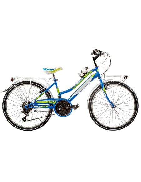 BICI MOUNTAIN BIKE 24 LINCY DONNA 18V ALLUMINIO COMPLETA