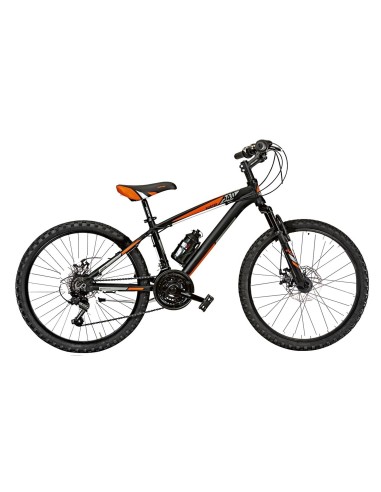 BICI MOUNTAIN BIKE 24 KUSTER 18V FORCELLA AMMORTIZZATA FRENI A DISCO MECCANICO