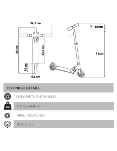 MONOPATTINO CARTOONS STAR WARS STORMTROOPER RICHIU 2