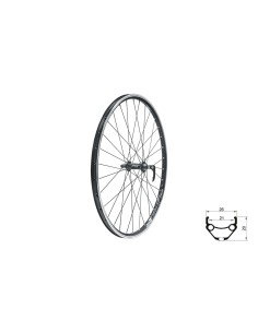 Wheel front KLS DRAFT V-brake F