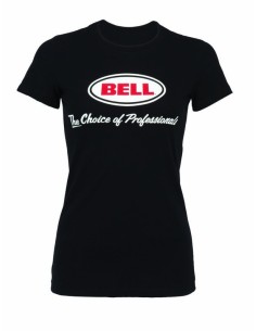 T-SHIRT BELL WOMEN'S CHOICE OF PROS BLACK S 21