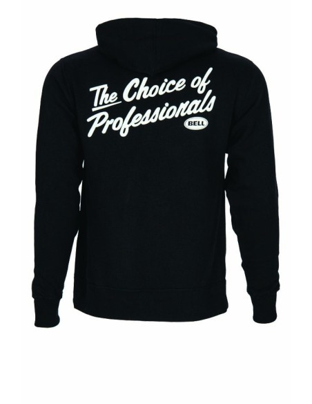 FELPA BELL CHOICE OF PROS CON ZIP BLACK M 21*