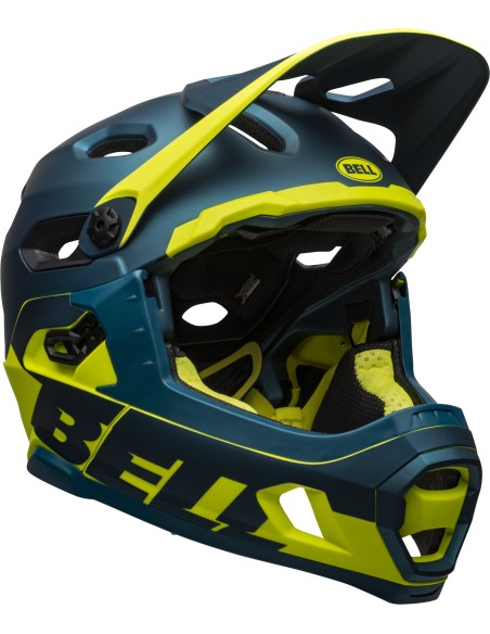 CASCO BELL SUPER DH SPHR MT/GL BLU/HIV 55/59 M 20