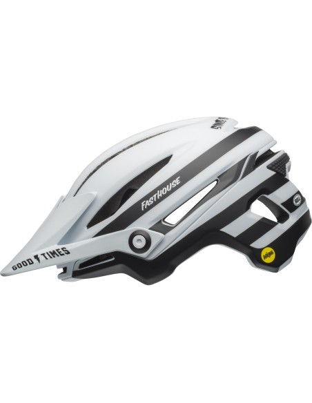 CASCO BELL SIXER MIPS FHOUSE MAT WH/BLK 55/59 M