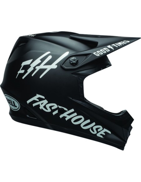 CASCO BELL FULL-9 FUS MIPS FH BLK/WHI 57/59 L 21