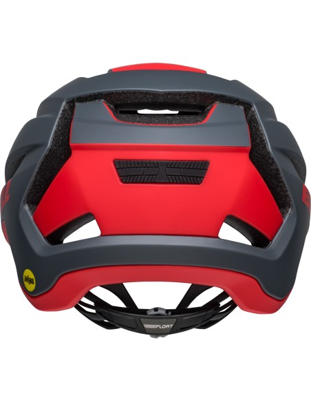 CASCO BELL 4FORTY AIR MIPS MAT GRY/RED 58/62 L 23*