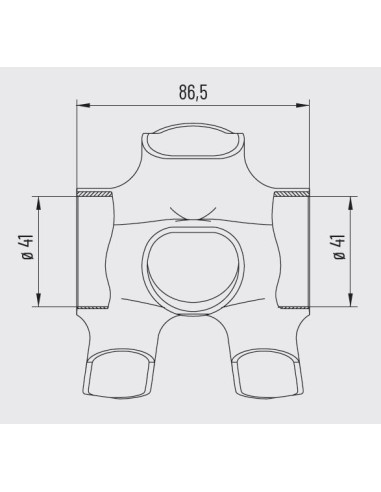 MOVIMENTO MICHE PRESS FIT 86.5X41 INTEGRALE RD
