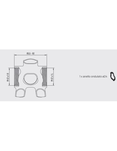 MOVIMENTO MICHE BOX T47 RD IC XL 24