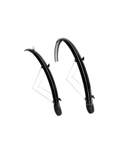 PARAFANGHI PLAST. 28 MM48 BLACK/GREY C/PARASPRUZZI