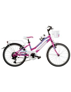 BICI MISURA 20 BIMBA BICICLETTA MOUNTAIN BIKE BAMBINA MODELLO LINCY MTB LY20CC CON CAMBIO 6V