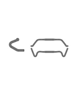 PIEGA ERG GRAVEL ALL. 31.8 L.440 MM NERA 2