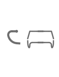 PIEGA ERG RANDONNEUR ALL. 31.8 L.420 MM NERA 2