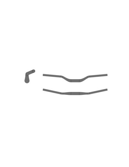 PIEGA ERG RISER BAR 50 / 35.0 L.780 MM