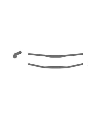 PIEGA ERG LOW RISER BAR i 31.8 L.780 MM CAVI INT.