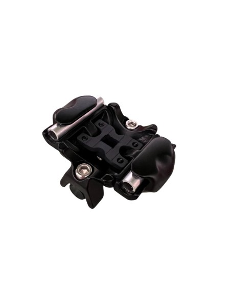 Seatpost lock for carbon skids on saddles for URC