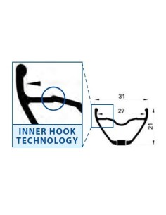 CERCHIO 28/29 32F DISC REMERX RX 2027 TL RE C/BUS 2