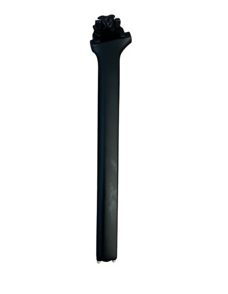 Seat post Carbon 23,7x35,3mm, 357mm,25mm offset black, ZGL