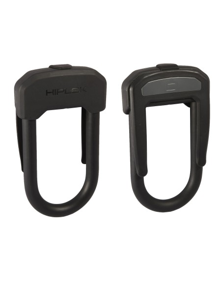 LUCCHETTO HIPLOK D ARCO NERO ACCIAIO TEMPRATO 14MM