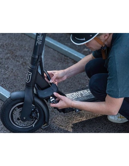 LUCCHETTO HIPLOK D ARCO NERO ACCIAIO TEMPRATO 14MM