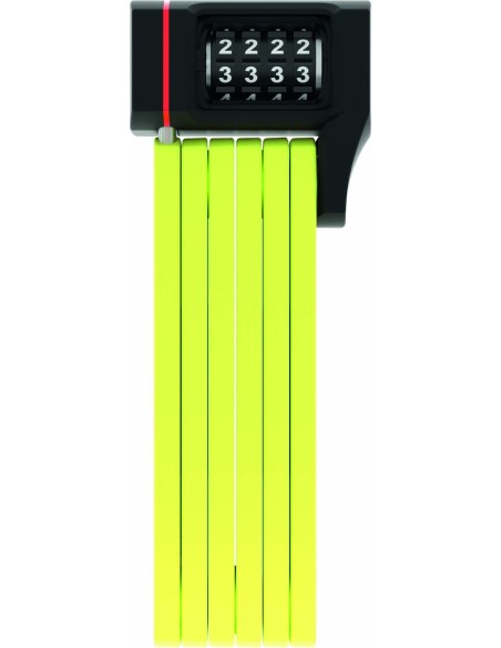 LUCCHETTO ABUS UGRIP BORDO 5700 COMBO LIME LUNG.80