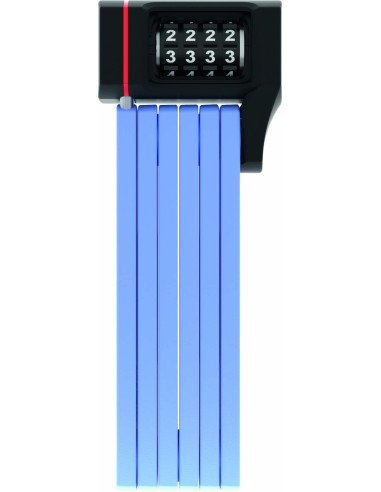 LUCCHETTO ABUS UGRIP BORDO 5700 COMBO BLU LUNG.80C