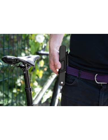 LUCCHETTO HIPLOK SWITCH PIEGHEVOLE NERO
