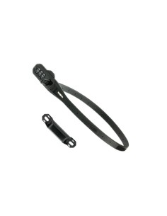 LUCCHETTO HIPLOK CAVO Z LOK COMBO 2 BLACK - 450MM
