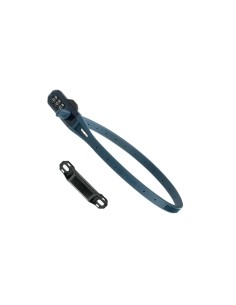 LUCCHETTO HIPLOK CAVO Z LOK COMBO 2 BLUE - 450MM