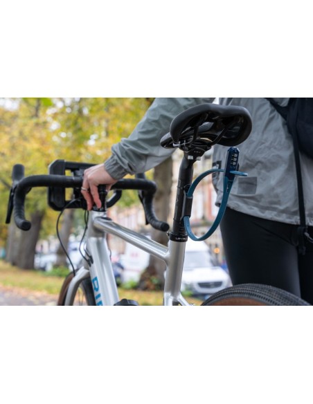 LUCCHETTO HIPLOK CAVO Z LOK COMBO 2 BLUE - 450MM
