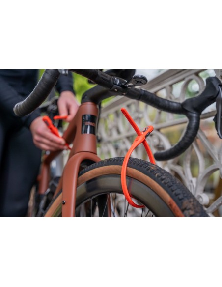 LUCCHETTO HIPLOK CAVO Z LOK COMBO 2 ORANGE - 450MM
