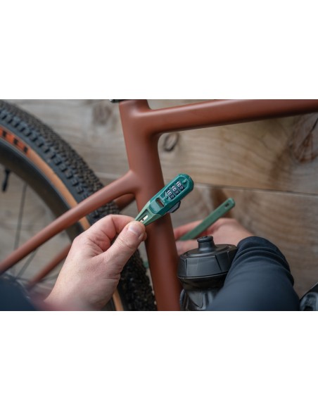 LUCCHETTO HIPLOK CAVO Z LOK COMBO 2 GREEN - 450MM