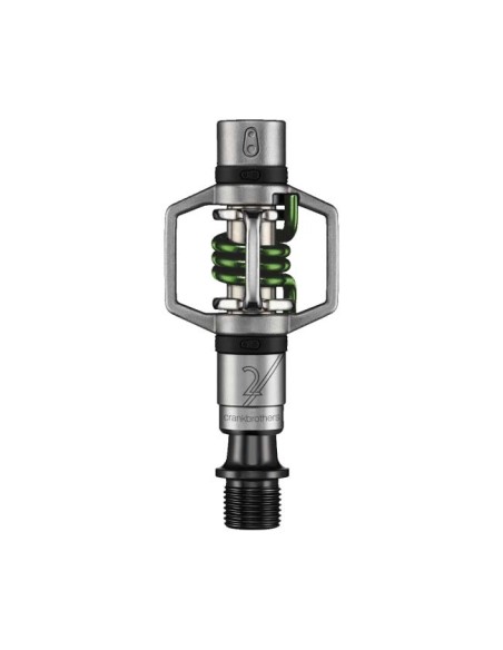 PEDALI CRANKBROT. EGGBEATER 2 MOLLA VERDE