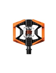 PEDALI CRANKBROT. DUAL DOUBLE SHOT 2 ARANCIO/NERO