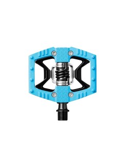 PEDALI CRANKBROT. DUAL DOUBLE SHOT 2 BLU/NERO 2