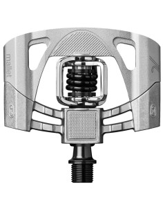 PEDALI CRANKBROT. MALLET 2 SILVER/MOLLA NERA