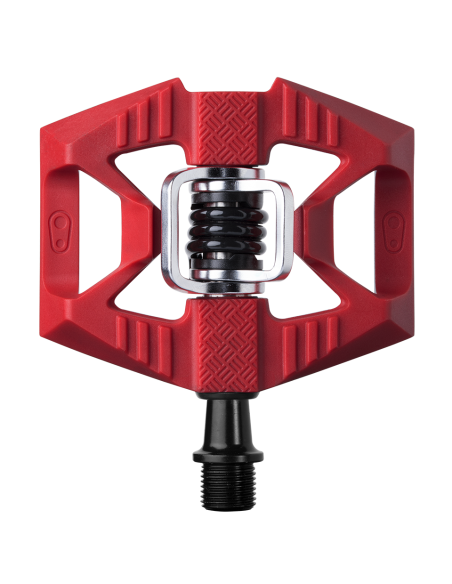 PEDALI CRANKBROT. DUAL DOUBLE SHOT 1 ROSSO