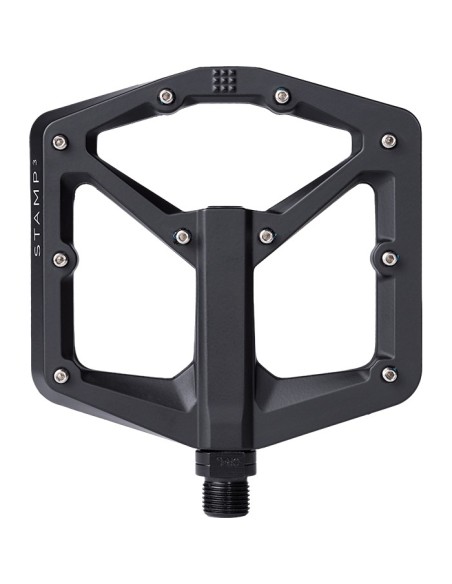 PEDALI CRANKBROT. STAMP 3 LARGE NERO