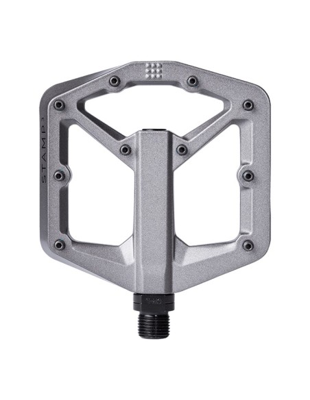 PEDALI CRANKBROT. STAMP 3 SMALL GRIGIO
