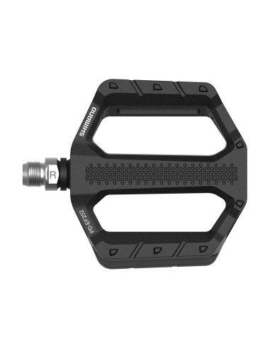 PEDALI SHIMANO FLAT PD-EF202 IN ALLUMINIO NERI
