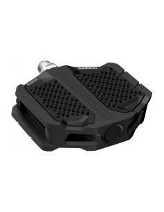PEDALI SHIMANO FLAT PD-EF205 IN ALLUM./RESINA NERI