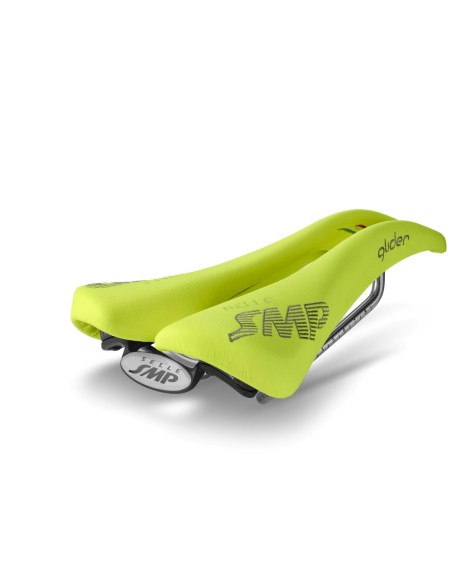 SELLA SMP 4BIKE CRB GLIDER GIALLO FLUO 2018