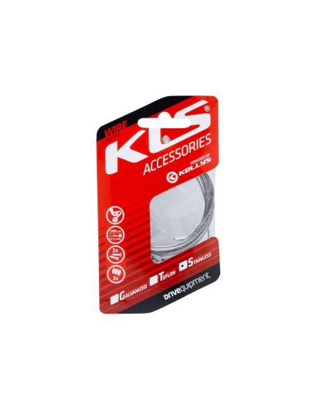 Inner cable for derailleurs KLS 210 cm, stainless, 1pc