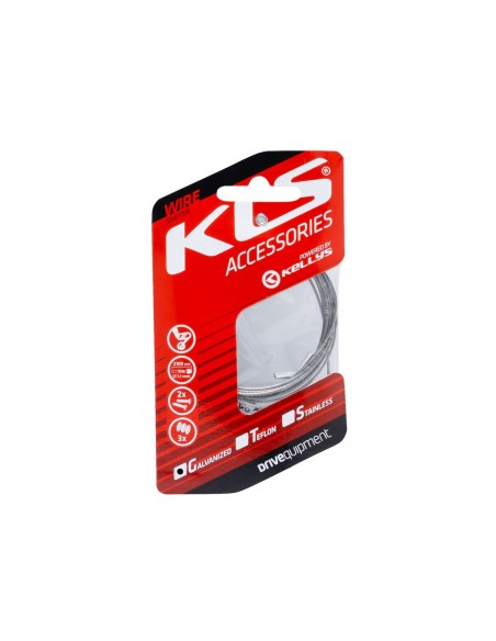 Inner cable for derailleurs KLS 210 cm, galvanized, 1pc