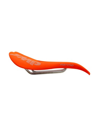 SELLA SMP 4BIKE FORMA ARANCIO FLUO