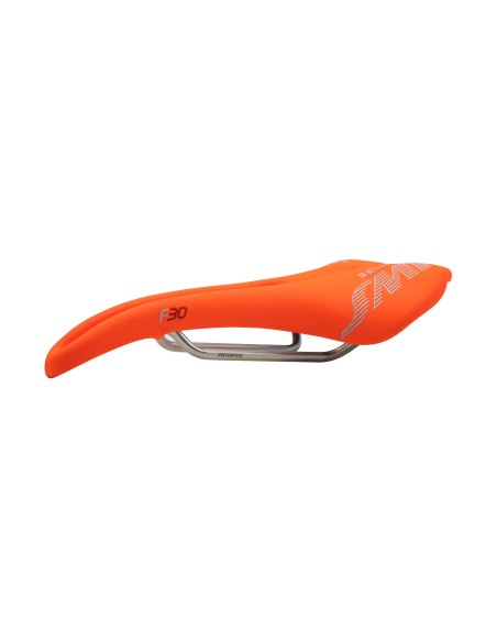 SELLA SMP 4BIKE F30 ARANCIO FLUO