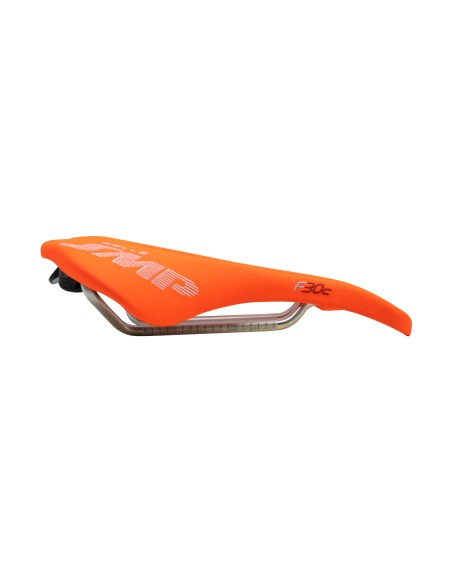 SELLA SMP 4BIKE F30C ARANCIO FLUO