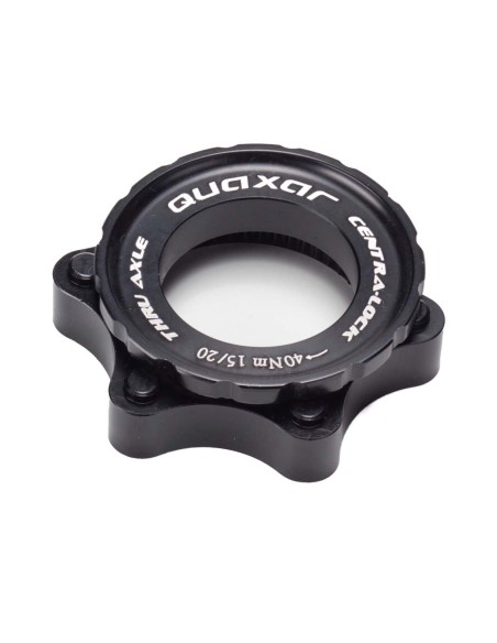 ADATTATORE DISCO QUAXAR CENTERLOCK QR15/20 NERO