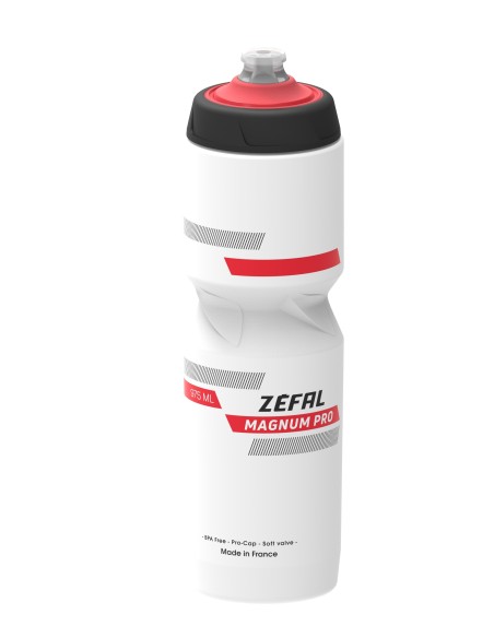 BORRACCIA ZEFAL MAGNUM PRO CAP 975 ML WHI/RED/BLA