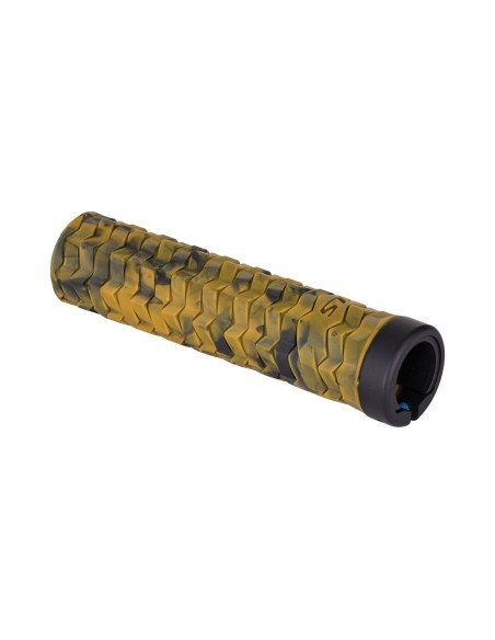 Grips KLS POISON SINGLE LockON, dijon yellow/black